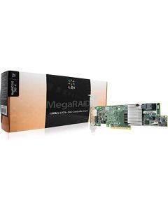 LSI MegaRAID SAS 9361-4i 4-Port 12Gb/s SAS+SATA PCI-Express 3.0 Low Profile RAID Controller, Single