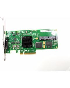 LSI Logic SAS3442E-R Raid 8PORT Pcie 3GB/S 4 Int 4 Ext Lp ROHS6