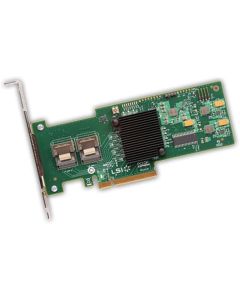 LSI Logic 8-Port Int, 6GB/S Sata+SAS, Pcie 2.0, Entry; Megaraid SAS 9240-8I, Two Mini-SAS